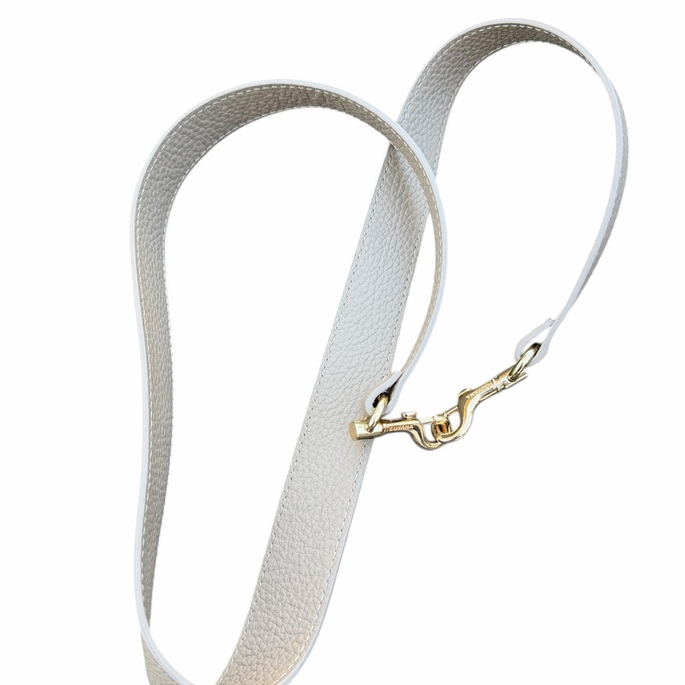 Cuyana Replacment Leather Strap with Gold Hardware